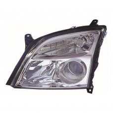 Vauxhall Vectra 2002-2005 Chrome Inner Halogen Head Lamp Unit Passenger Side